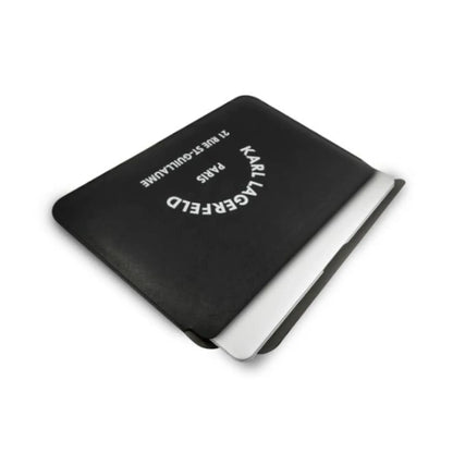 Karl Lagerfeld Laptophülle KLCS133RSGSFBK Saffiano RSG Schwarz – 13 Zoll