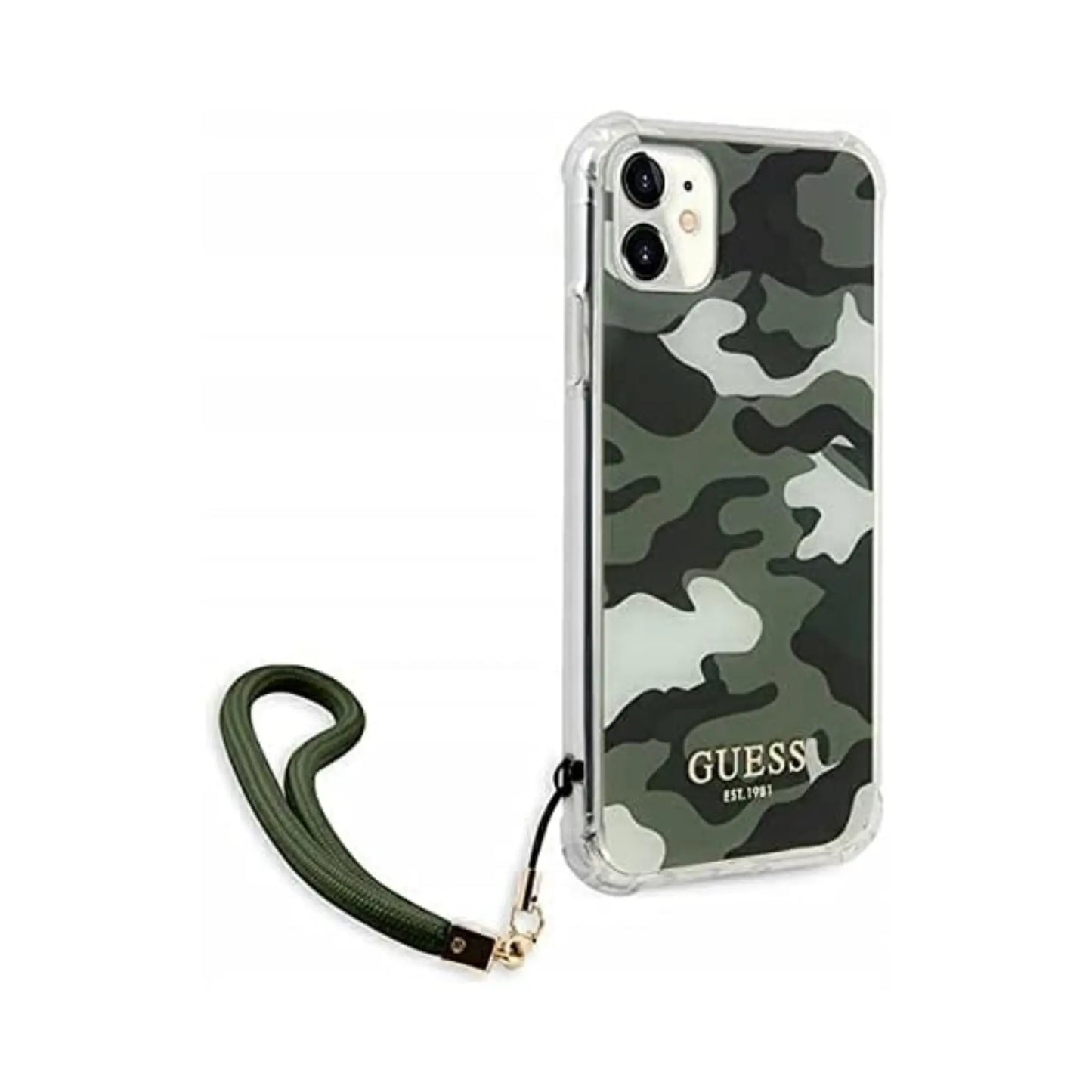 Guess Hülle GUHCN61KSARKA Khaki Hardcase - iPhone 11/XR