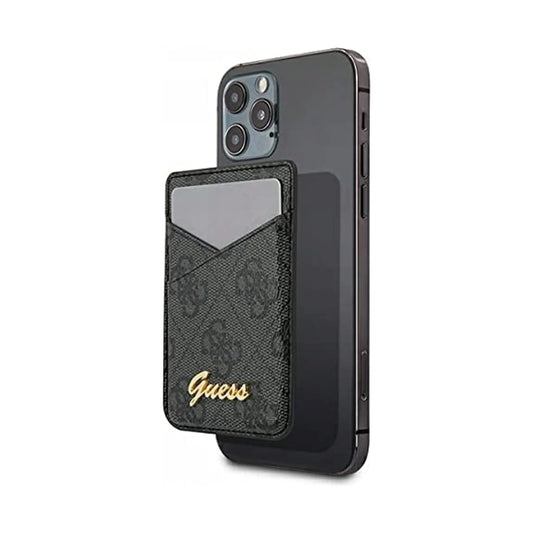 Guess Geldbörse Kartenschlitz GUWMS4GTLBK 4G MagSafe - Grau