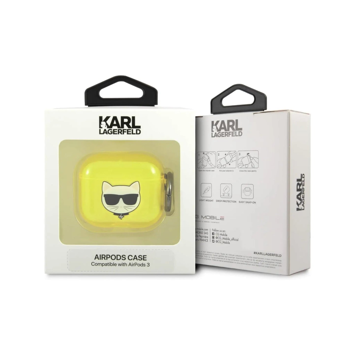 Karl Lagerfeld Case, Gelb - AirPods 3