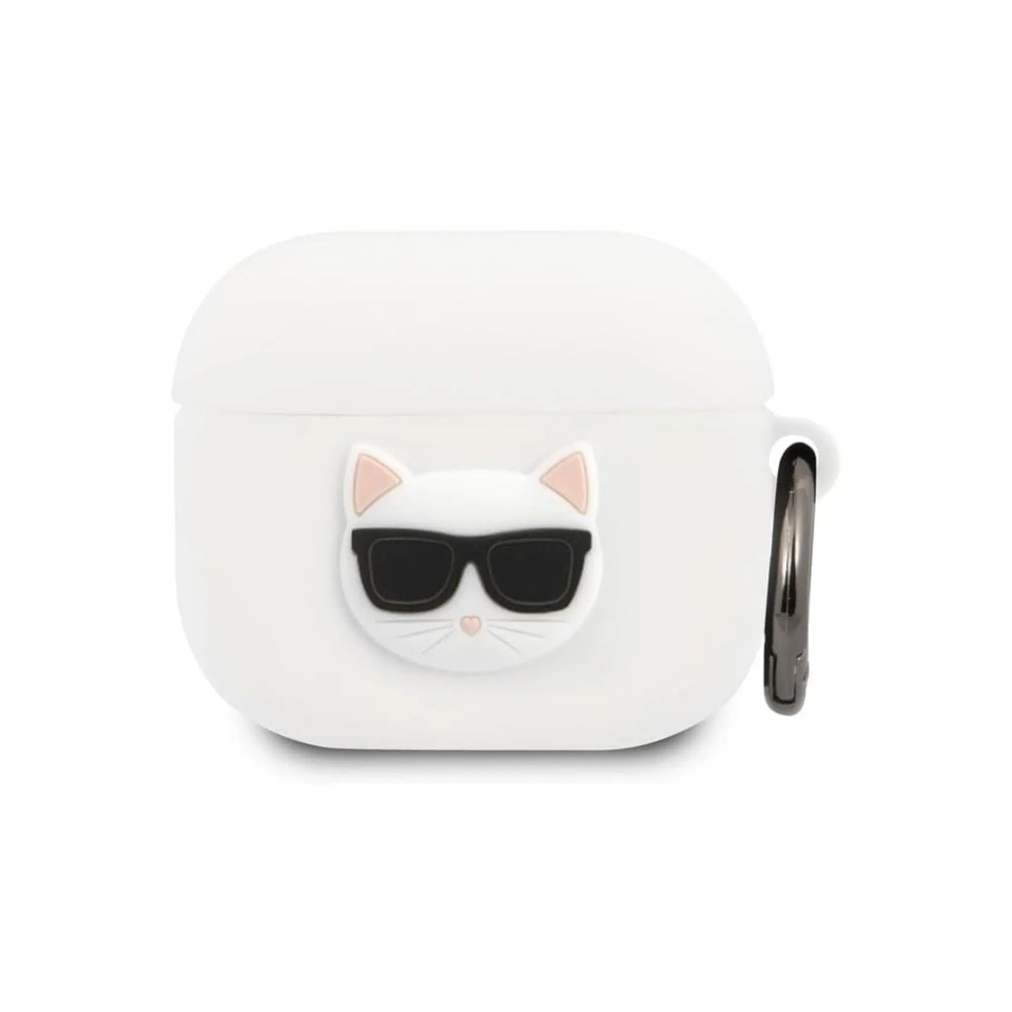 Karl Lagerfeld Choupette 3D Etui, Weiß - AirPods 3