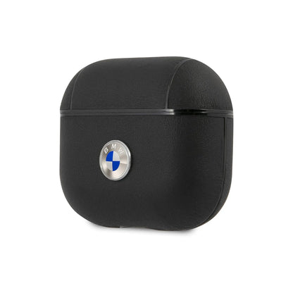 BMW Hülle BMA3SSLBK Leder Schwarz – AirPods 3
