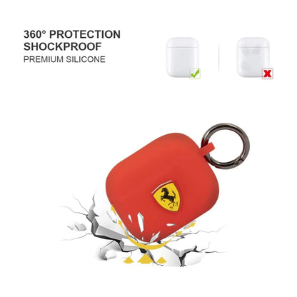 Ferrari Silikon Case, Rot – AirPods 3