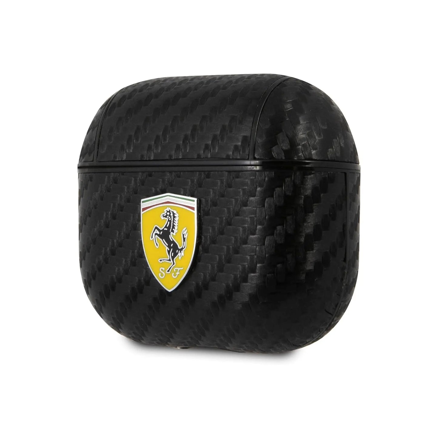 Ferrari Hülle FESA3CABK On Track Polyurethan Carbon Schwarz – AirPods 3