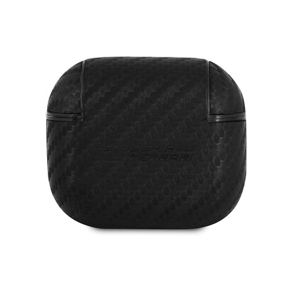 Ferrari Hülle FESA3CABK On Track Polyurethan Carbon Schwarz – AirPods 3