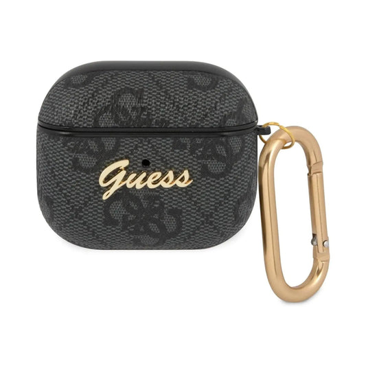 Guess AirPods 3 Hülle Script 4G Collection Grau