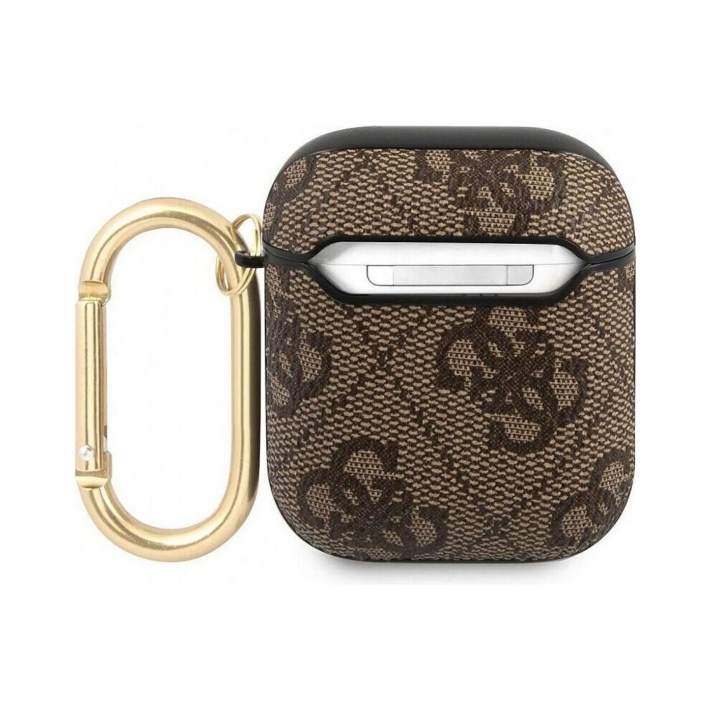 Guess Hülle GUA24GSMW 4G Script Metal Braun – AirPods