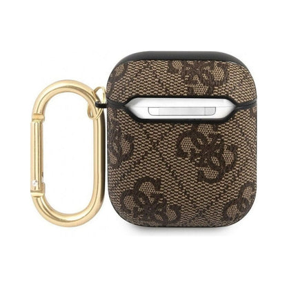 Guess Hülle GUA24GSMW 4G Script Metal Braun – AirPods