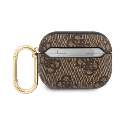 Guess GUAP4GSMW AirPods Pro Hülle 4G Script Metal Collection Braun