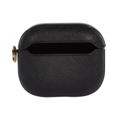 Guess AirPods 3 Hülle GUA3SASMK, Schwarz – Saffiano Script Metal