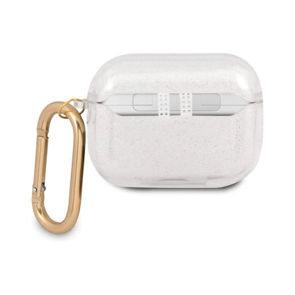 Guess GUAPUCG4GT AirPods Pro Hülle Glitter Collection Transparent