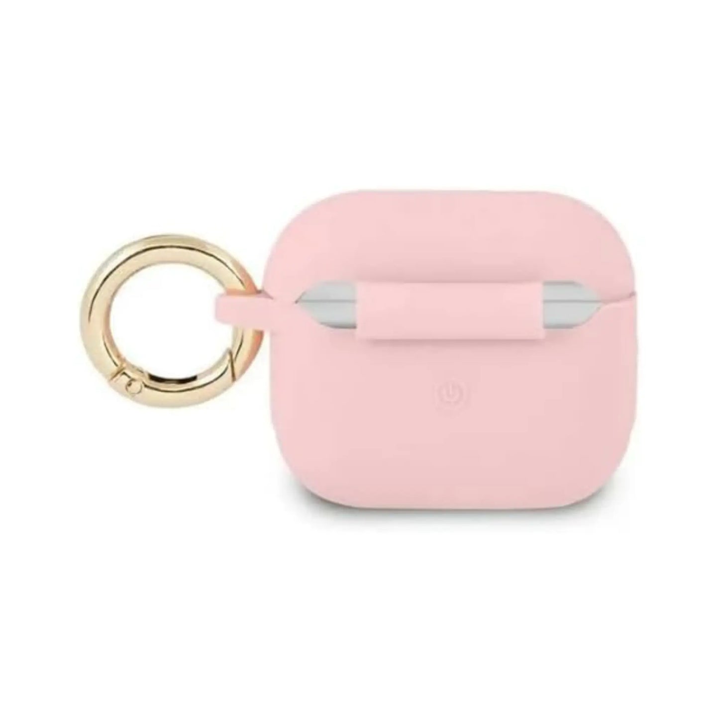 Guess Hülle Silicone Vintage Script Rosa - AirPods 3