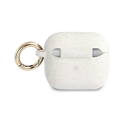 Guess Hülle Glitter Collection Weiß - AirPods 3