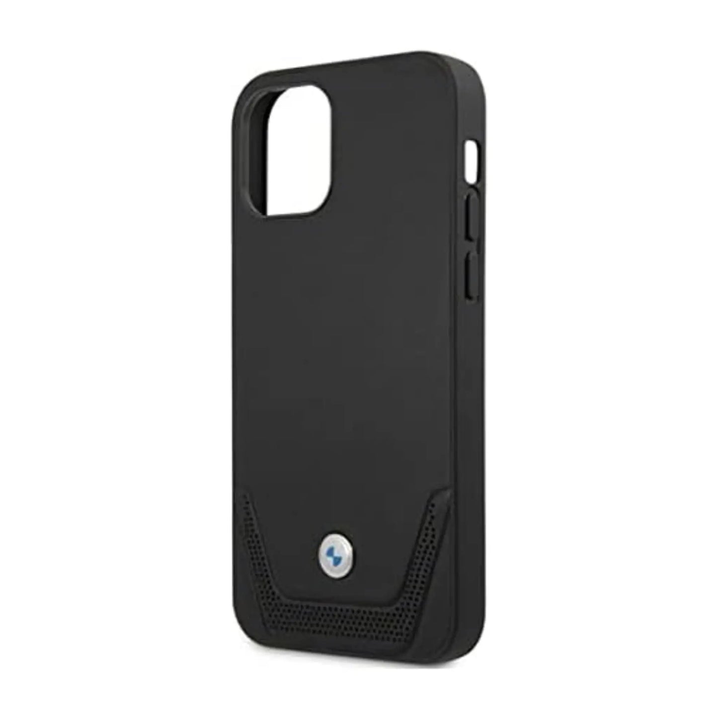 BMW Hülle Leder Perforate Schwarz – iPhone 12/12 Pro