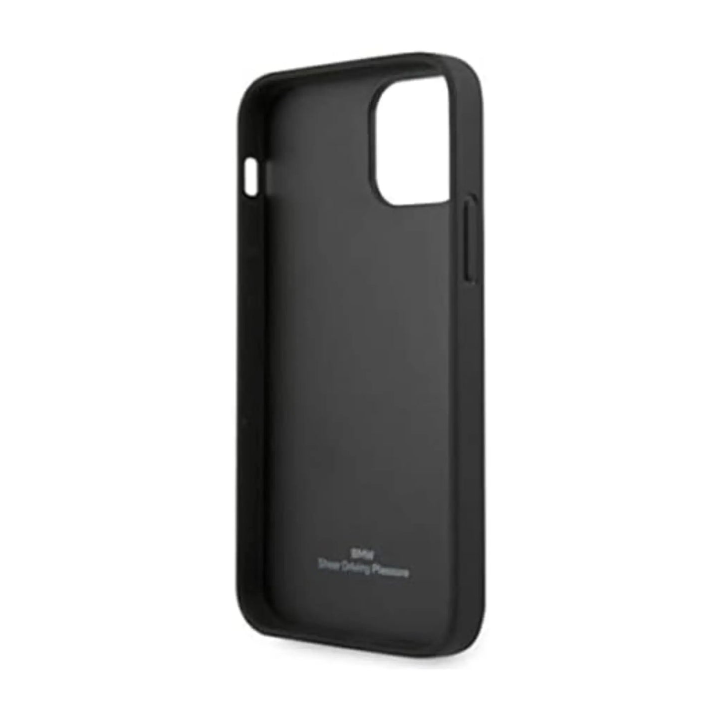 BMW Hülle Leder Perforate Schwarz – iPhone 12/12 Pro