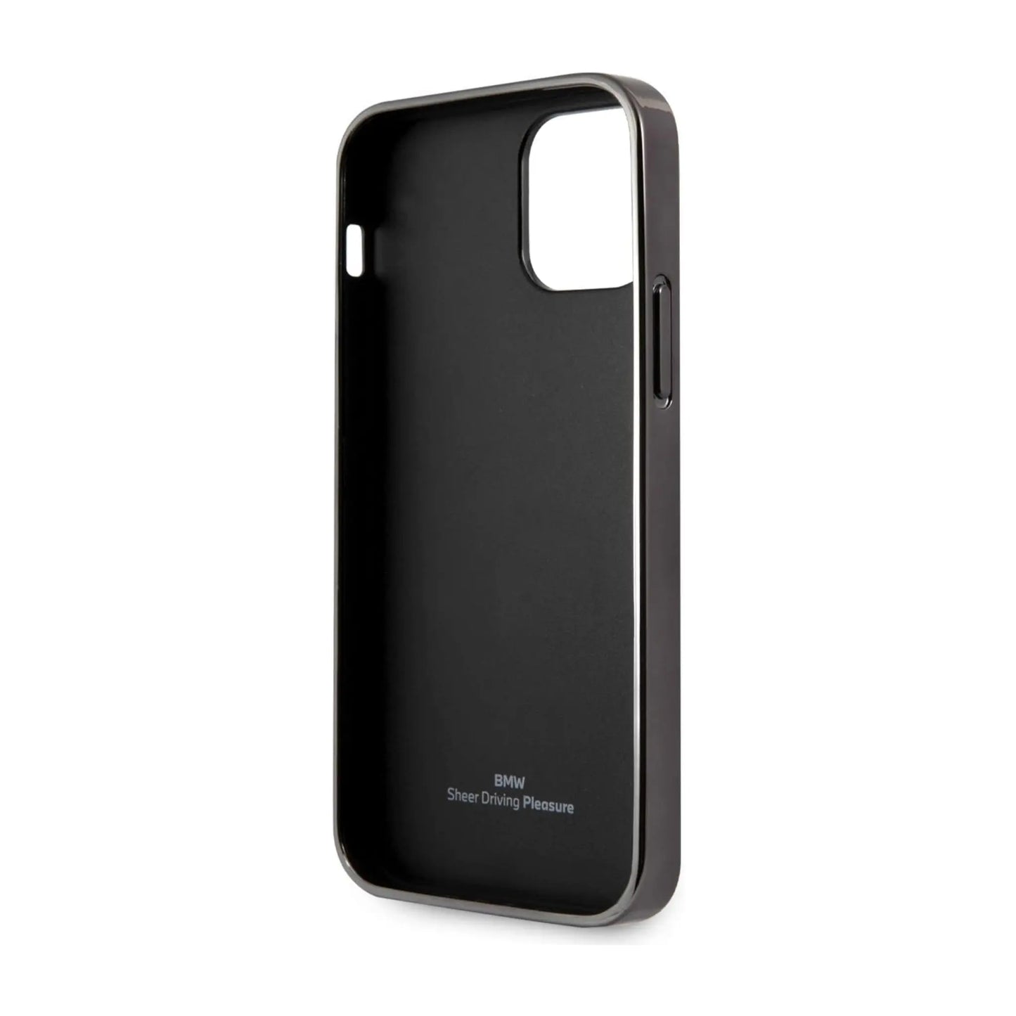 BMW Hülle Leather Emboss Schwarz – iPhone 12 Pro Max