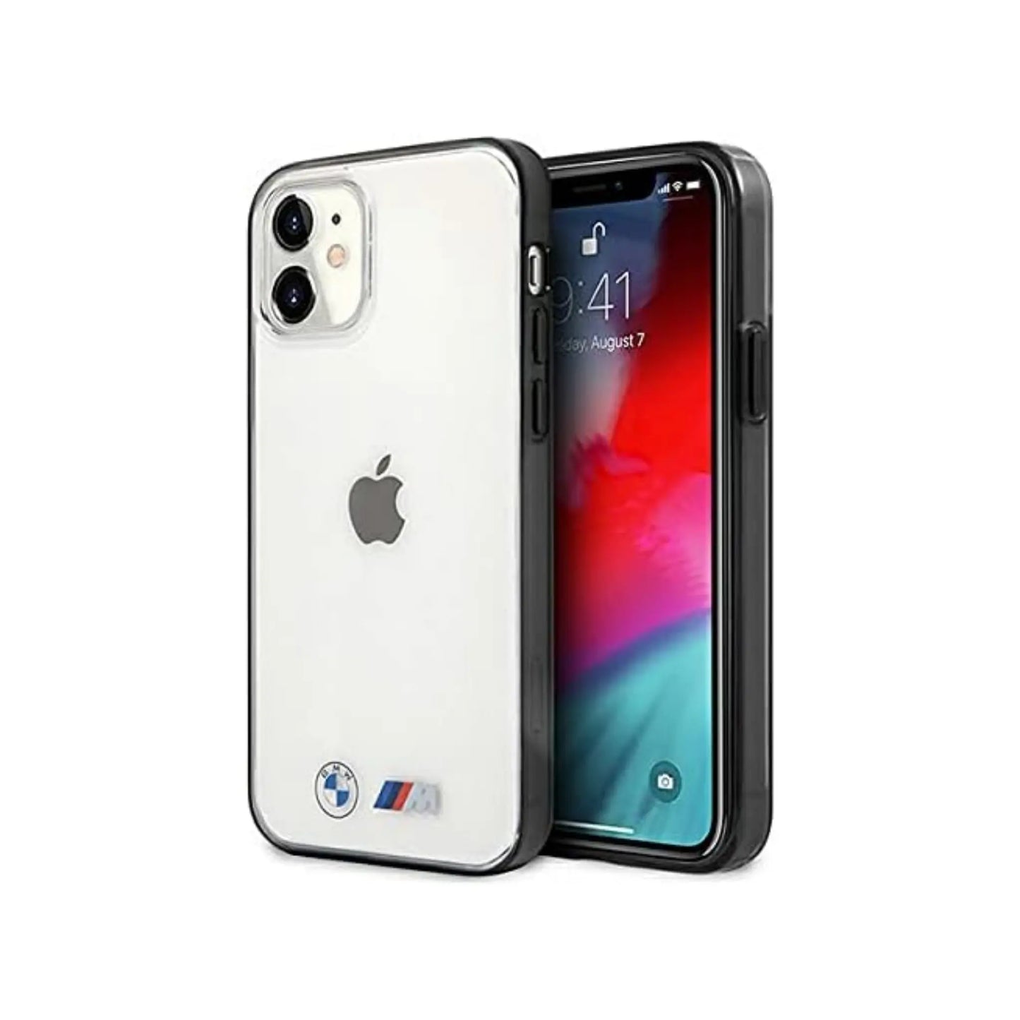 BMW iPhone 12 Mini Hülle, Transparent – Sandblast Case