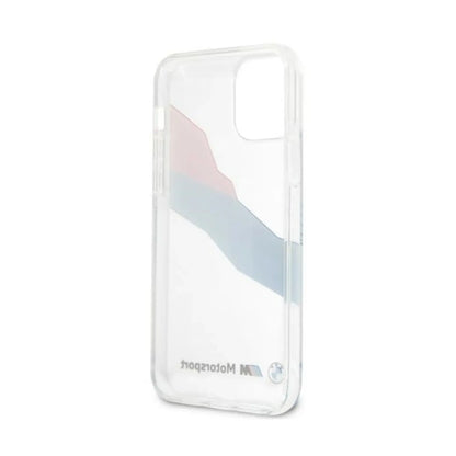 BMW Hülle Motorsport Tricolore Transparent – iPhone 12 Pro Max