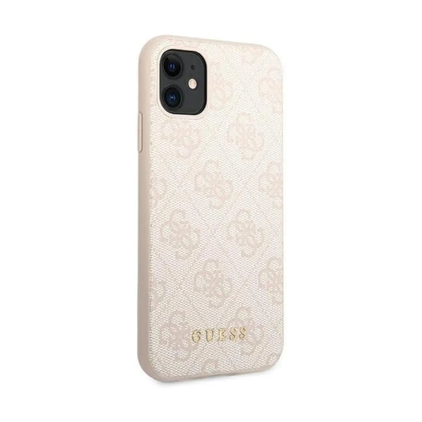 Guess Hülle 4G Metal Logo Gold Pink – iPhone 11