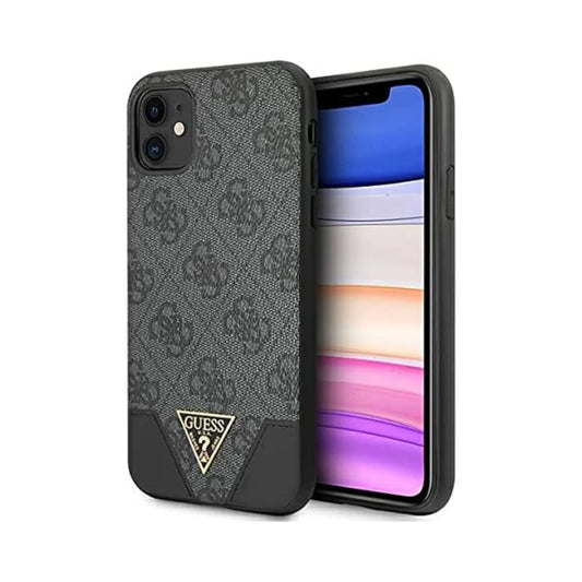 Guess Hülle 4G Triangle Collection Grau - iPhone 11