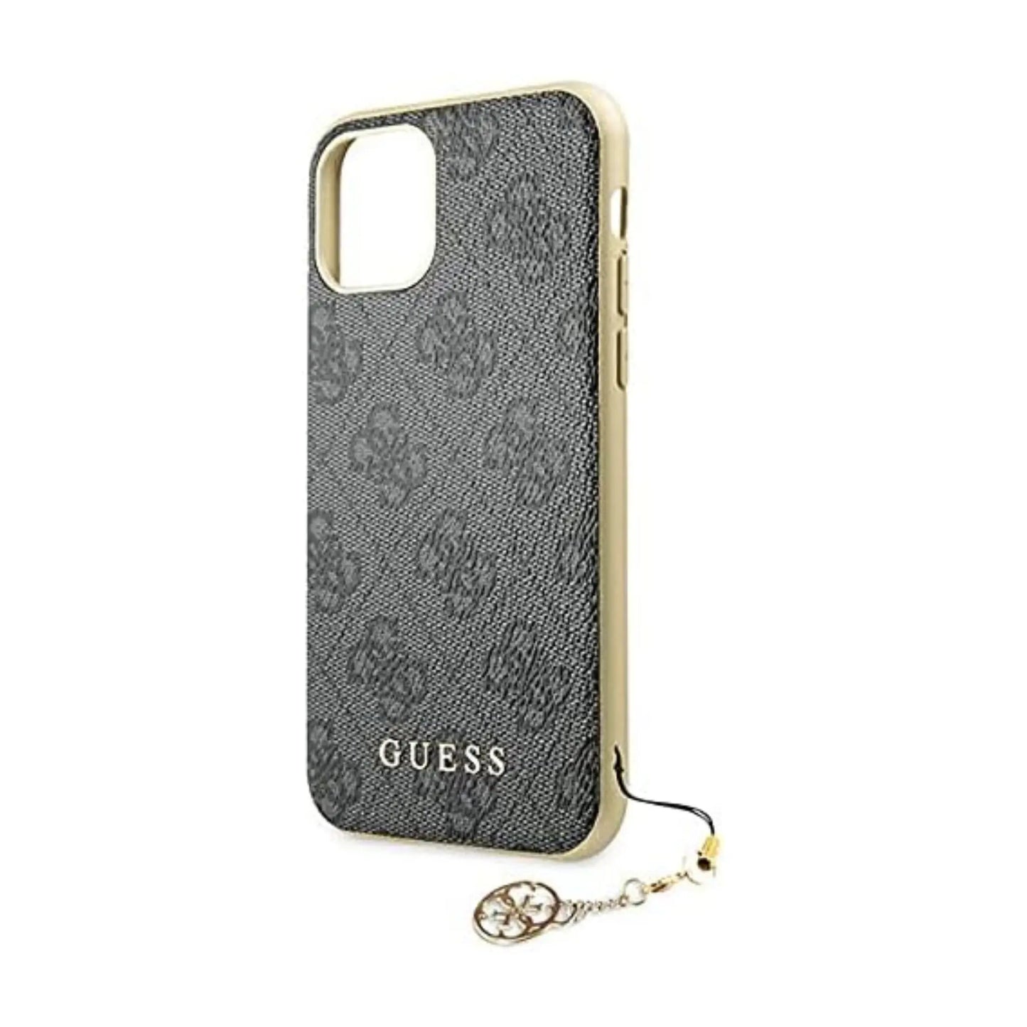Guess Hülle GUHCN61GF4GGR 4G Charms Collection Grau – iPhone 11