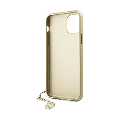 Guess Hülle GUHCN61GF4GGR 4G Charms Collection Grau – iPhone 11
