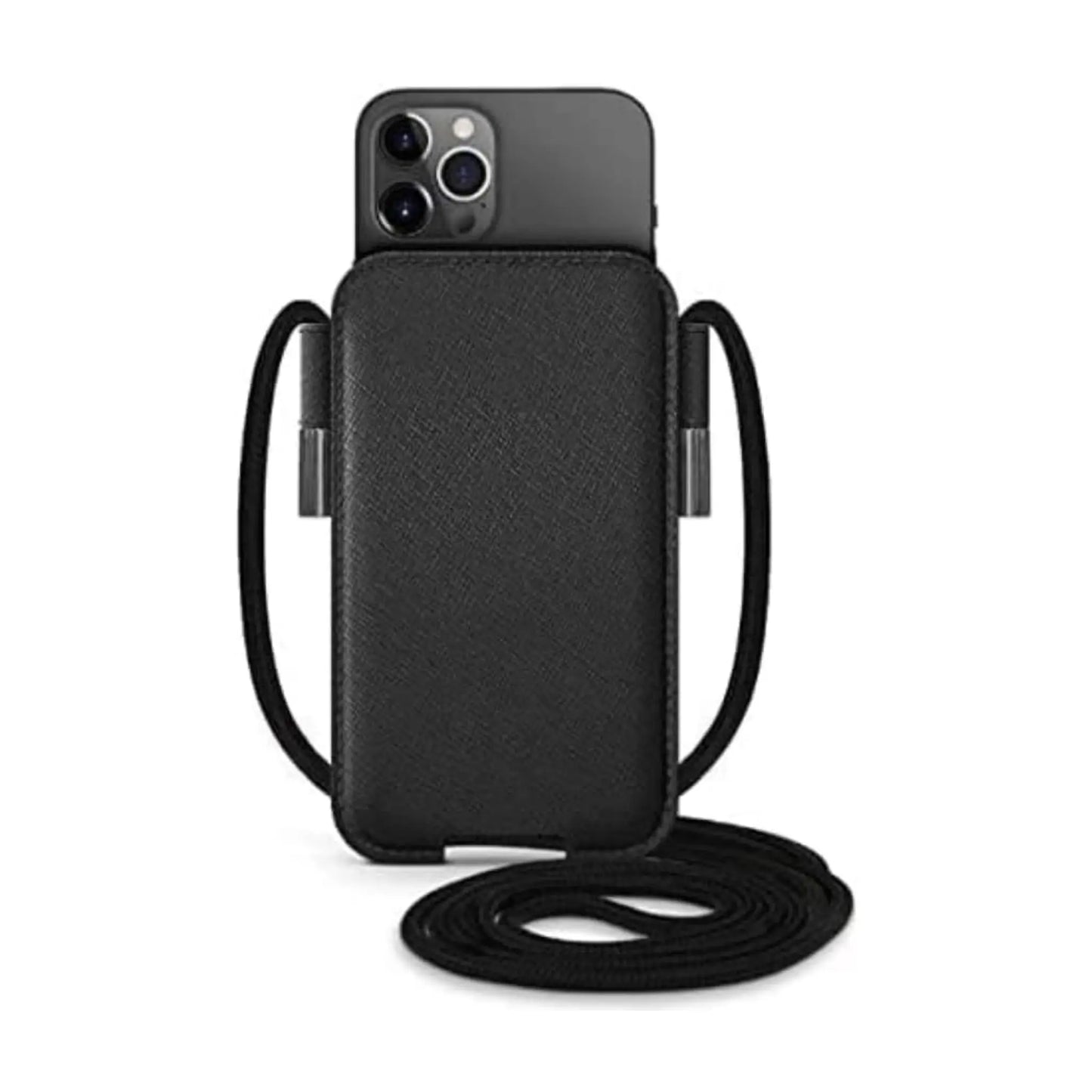 Karl Lagerfeld Hülle KLHCP12LOPHKMK Saffiano Ikonik Karl’s Schwarz – iPhone 12/12 Pro