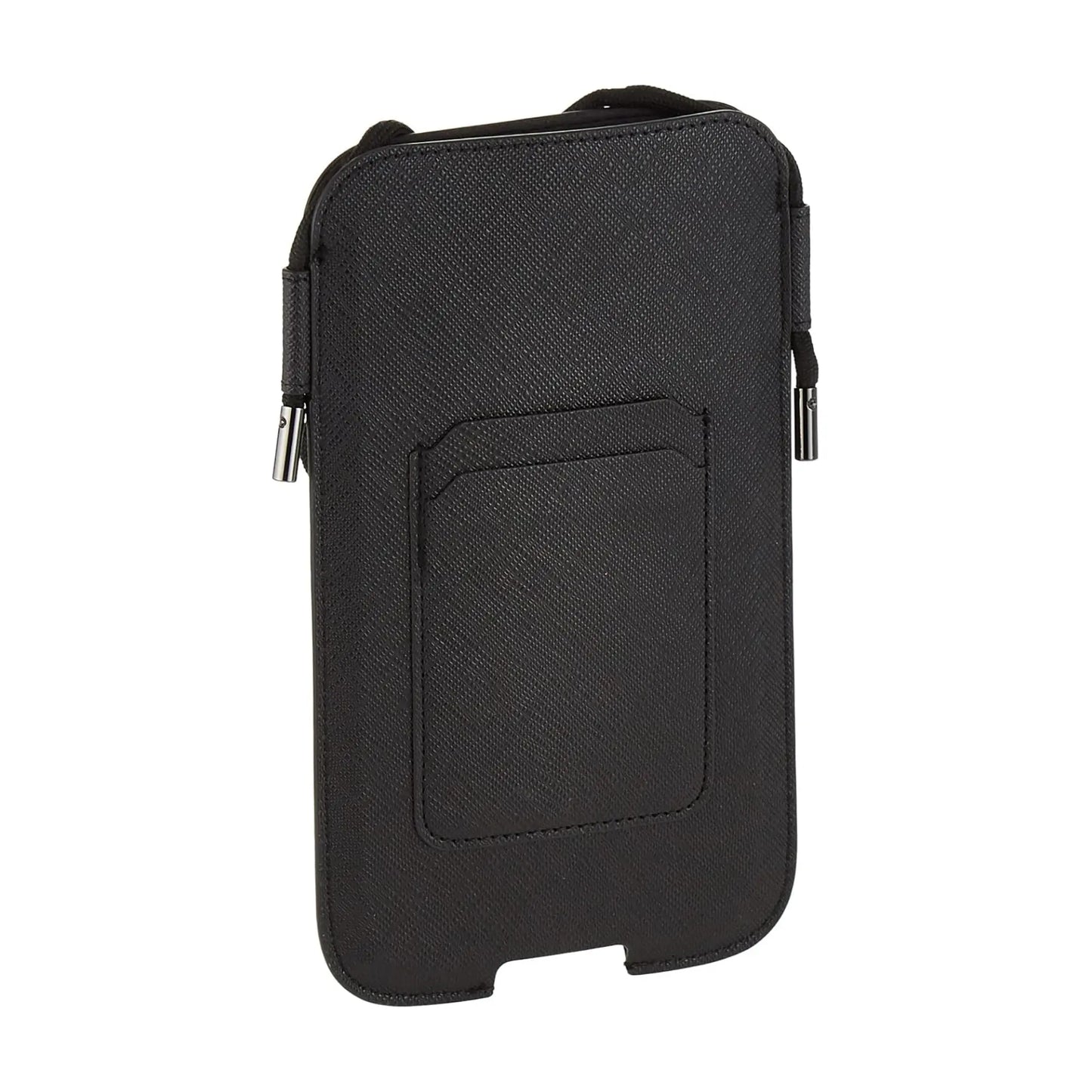 Karl Lagerfeld Hülle KLHCP12LOPHKMK Saffiano Ikonik Karl’s Schwarz – iPhone 12/12 Pro