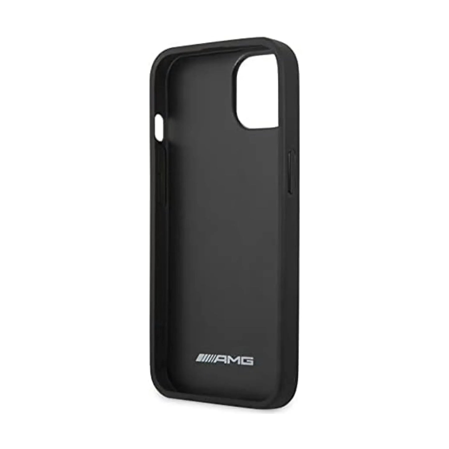 AMG iPhone 13 Pro Max Hülle, Schwarz – Leder Case