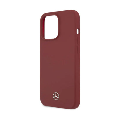 Mercedes Hülle MEHCP13XSILRE Silikon Linie Rot – iPhone 13 Pro Max