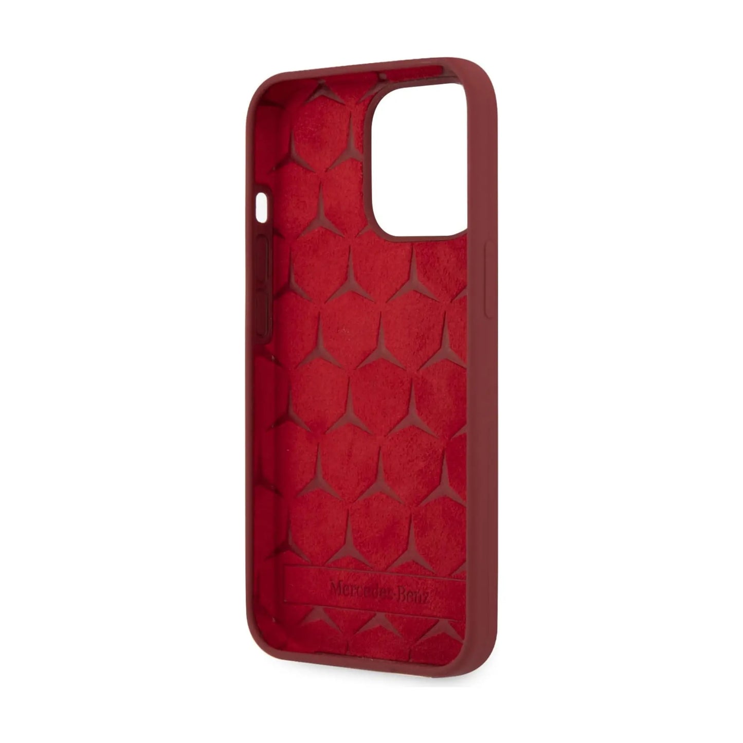 Mercedes Hülle MEHCP13XSILRE Silikon Linie Rot – iPhone 13 Pro Max