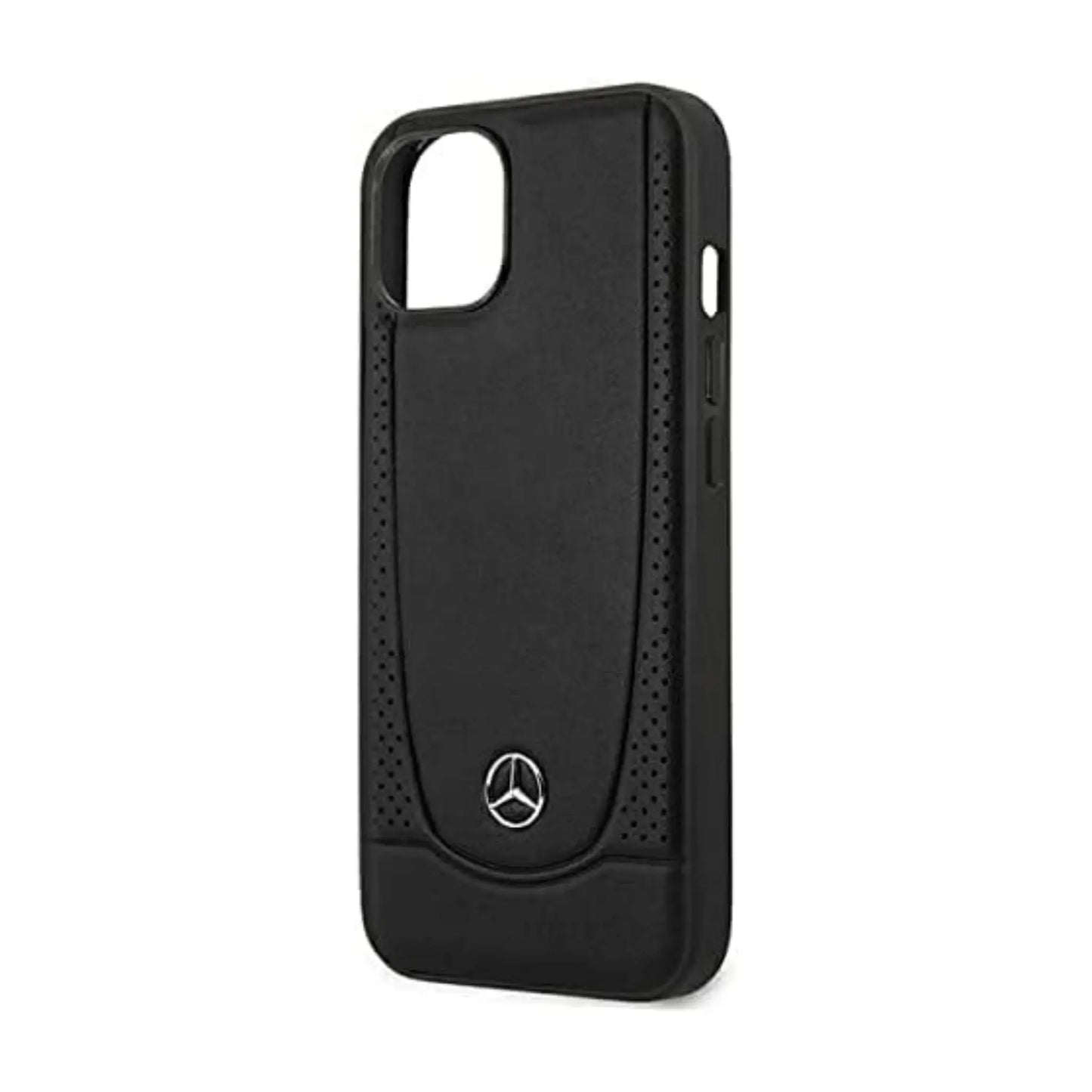 Mercedes iPhone 13 Mini Hülle, Schwarz – Leather Urban Line