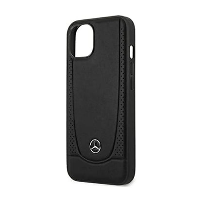 Mercedes iPhone 13 Mini Hülle, Schwarz – Leather Urban Line