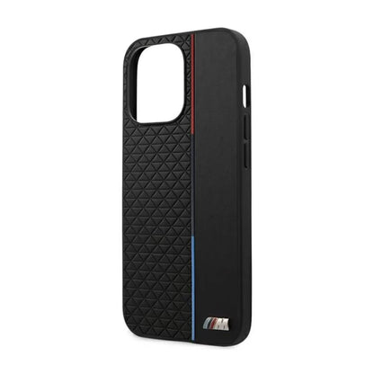 BMW Hülle BMHCP13XTRTBK M Collection Triangles Schwarz – iPhone 13 Pro Max