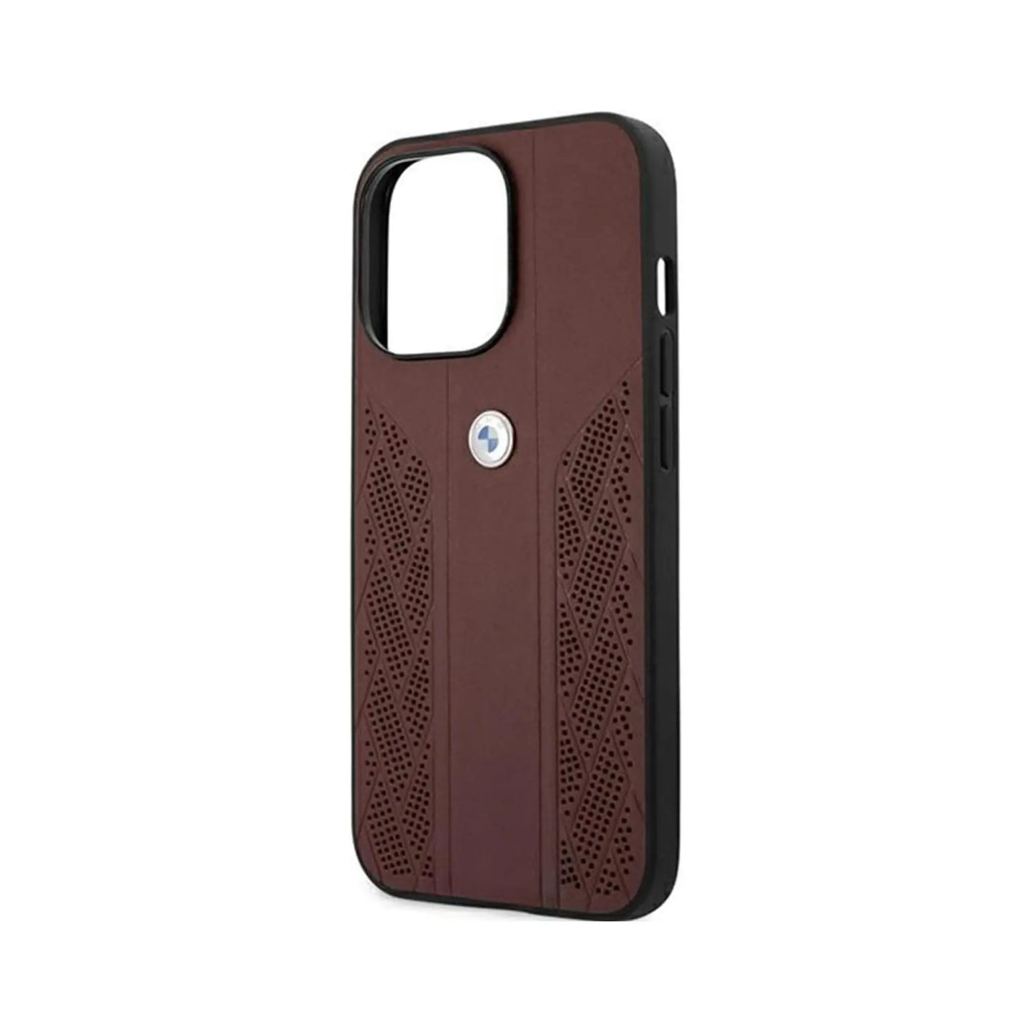 BMW iPhone 13 Pro Hülle, Rot – Curve Perforate Hardcase