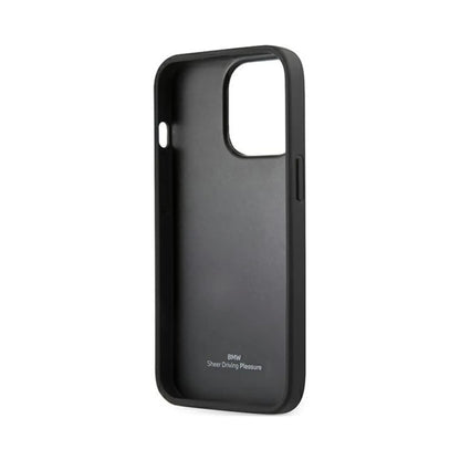 BMW iPhone 13 Pro Hülle, Rot – Curve Perforate Hardcase