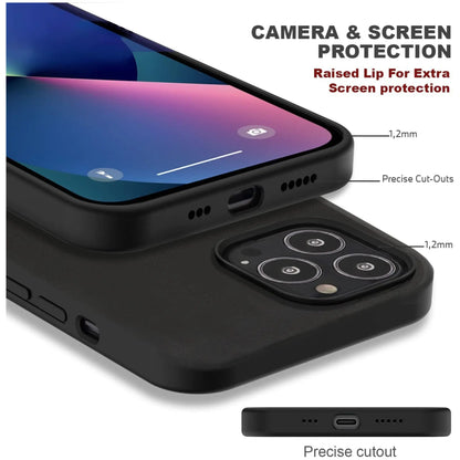 BMW iPhone 13 Pro Max Hülle, Schwarz – Signature Logo Aufdruck
