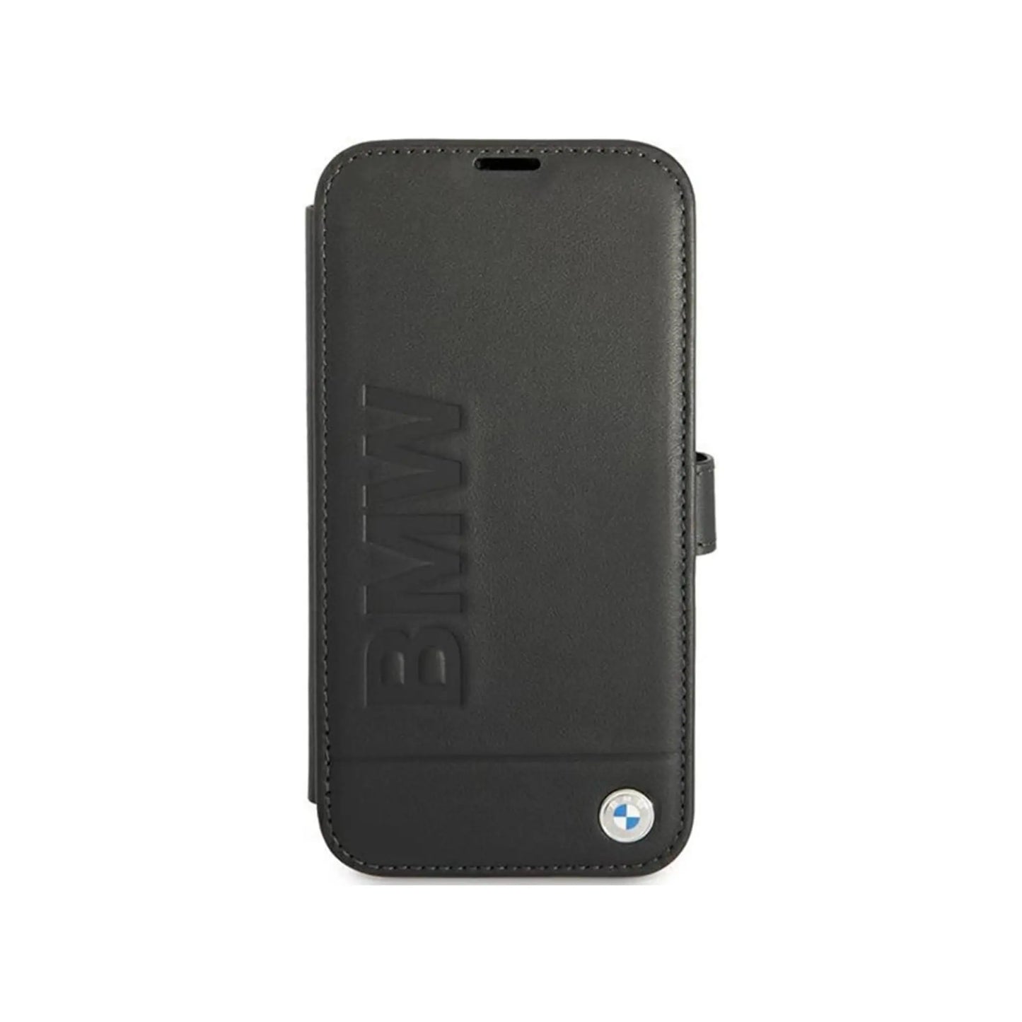 BMW iPhone 13 Pro Hülle, Schwarz – Signature Book Case Wallet