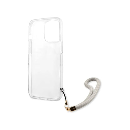 Guess Hülle Marble Strap Grau - iPhone 13 Pro Max