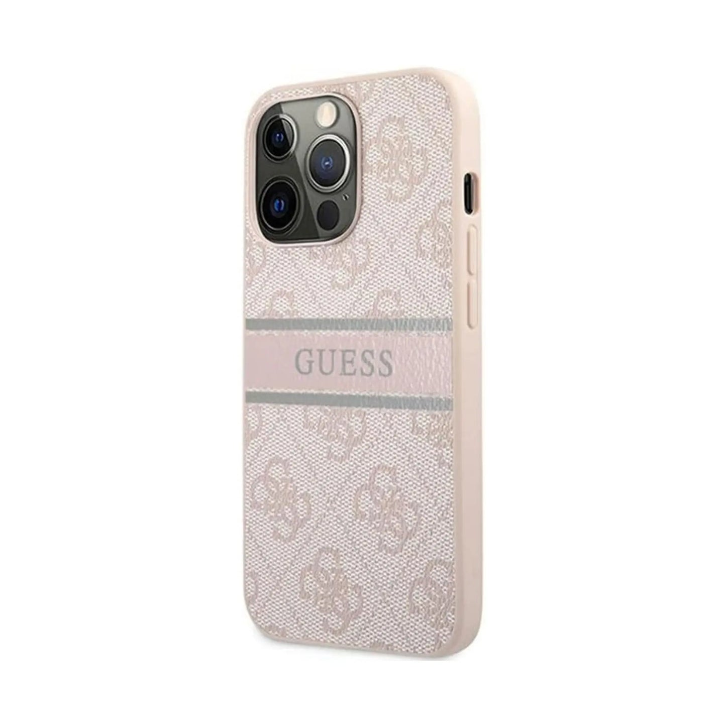 Guess 4G Printed Stripe Case, Rosa – iPhone 13 Pro Max