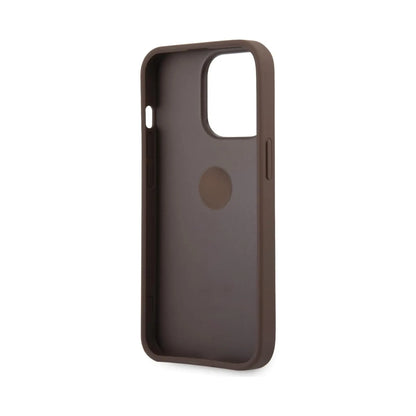 Guess Hülle 4G Ring Case Braun - iPhone 13 Pro