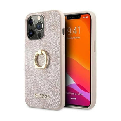 Guess Hülle 4G Ring Case Pink - iPhone 13 Pro