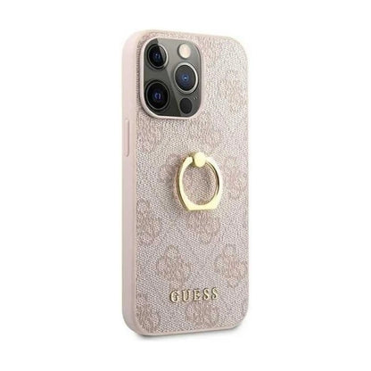 Guess Hülle 4G Ring Case Pink - iPhone 13 Pro