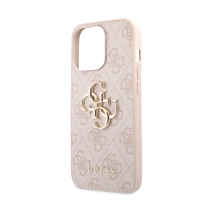 Guess Hülle GUHCP13X4GMGPI 4G Big Metal Logo Rosa – iPhone 13 Pro Max
