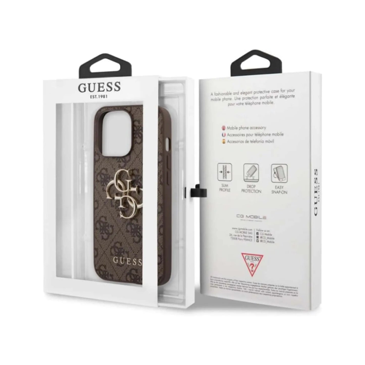 Guess Etui Hülle Braun – iPhone 13 / 13 Pro