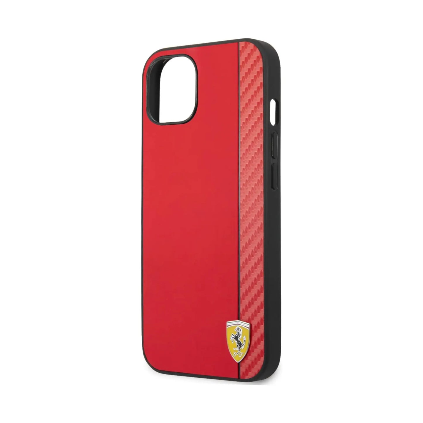Ferrari Hülle Hardcase Carbon Rot – iPhone 13/14