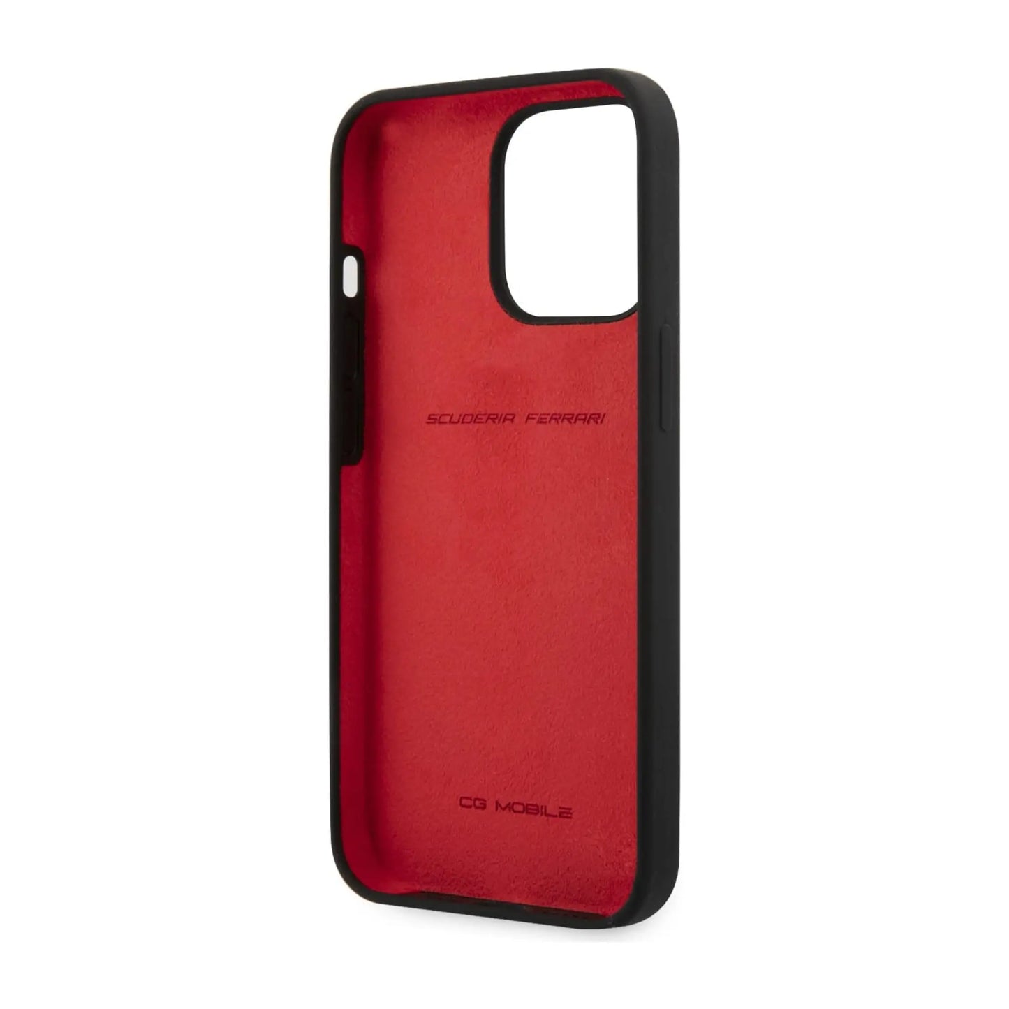Ferrari FESSIHCP13XBK Silikon Case, Schwarz – iPhone 13 Pro Max