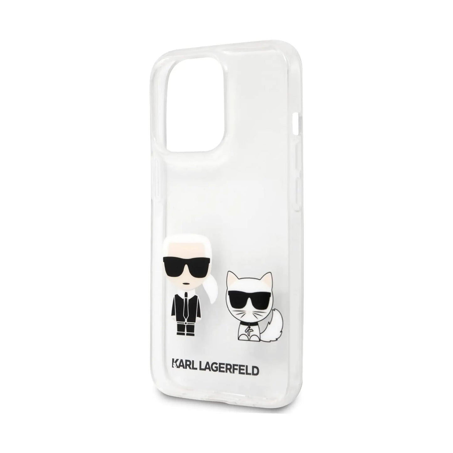 Karl Lagerfeld Hülle KLHCP13XCKTR Karl & Choupette Transparent – iPhone 13 Pro Max