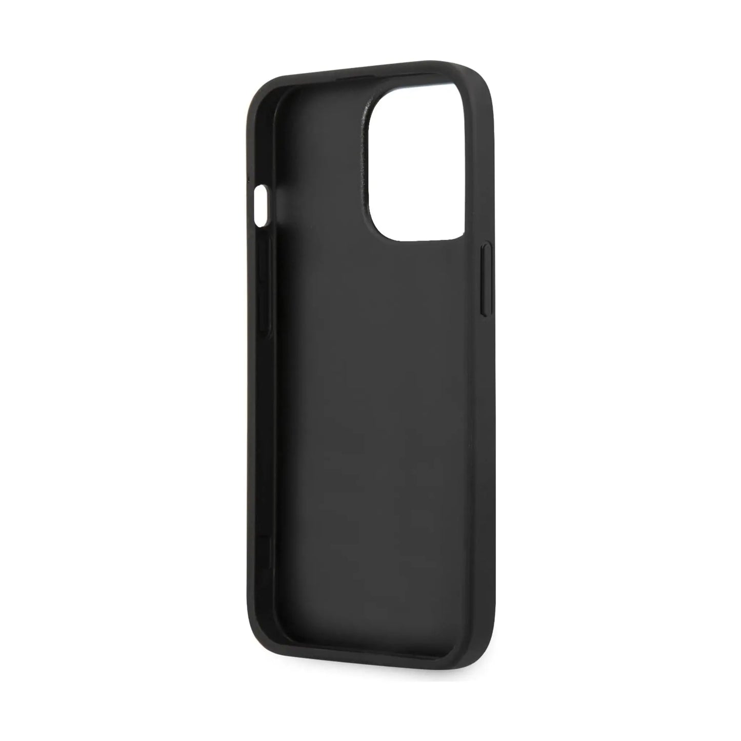 Karl Lagerfeld Hülle Saffiano Karl & Choupette Embossed Heads Schwarz – iPhone 13 Pro Max