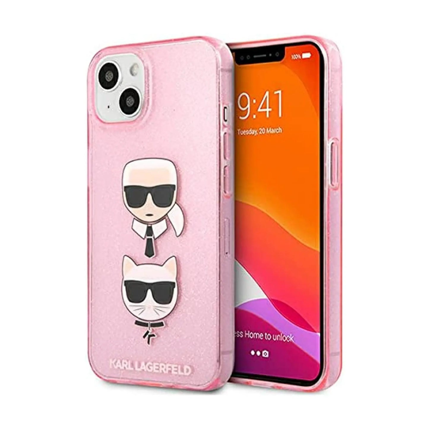 Karl Lagerfeld Case - iPhone 13 mini - Rosa